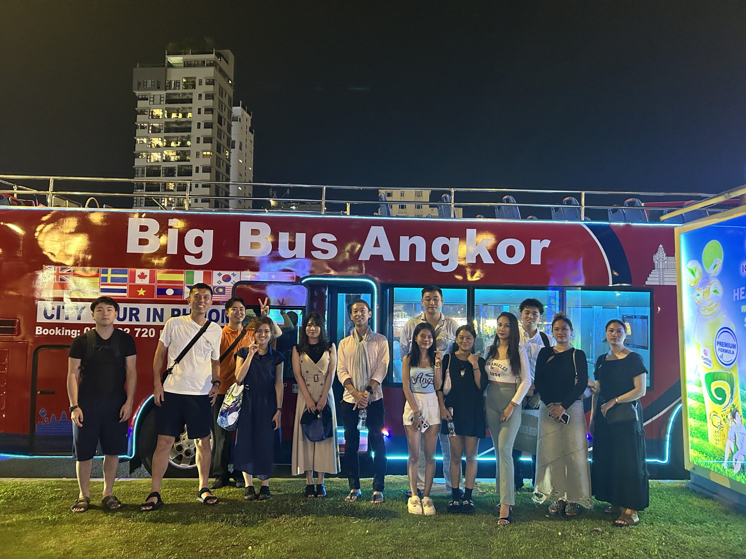 【新たな観光バス「Big Bus Angkor」がプノンペンに登場】