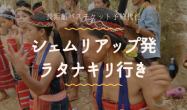シェムリアップ発　バンルン(ラタナキリ)行き/バスチケット